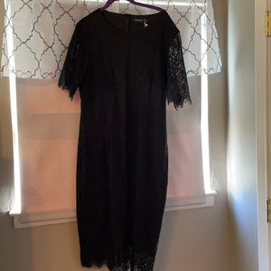 Merokeety black lace dress never worn